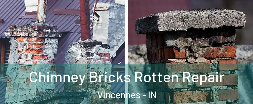  Chimney Bricks Rotten Repair Vincennes - IN