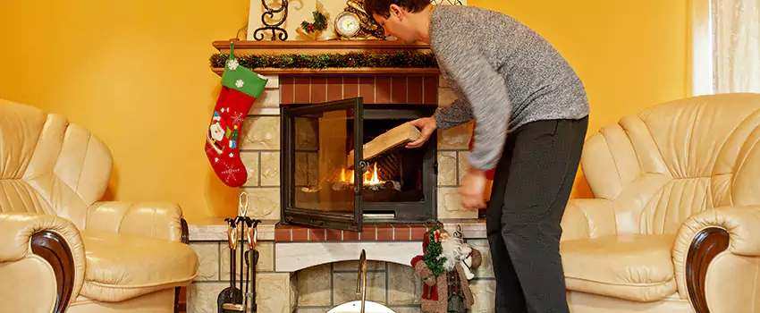 Gas to Wood-Burning Fireplace Conversion Services in Vincennes, Indiana