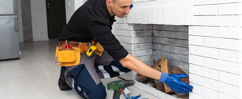 Fireplace Damaged Damper Frame Repair Services in Vincennes, Indiana